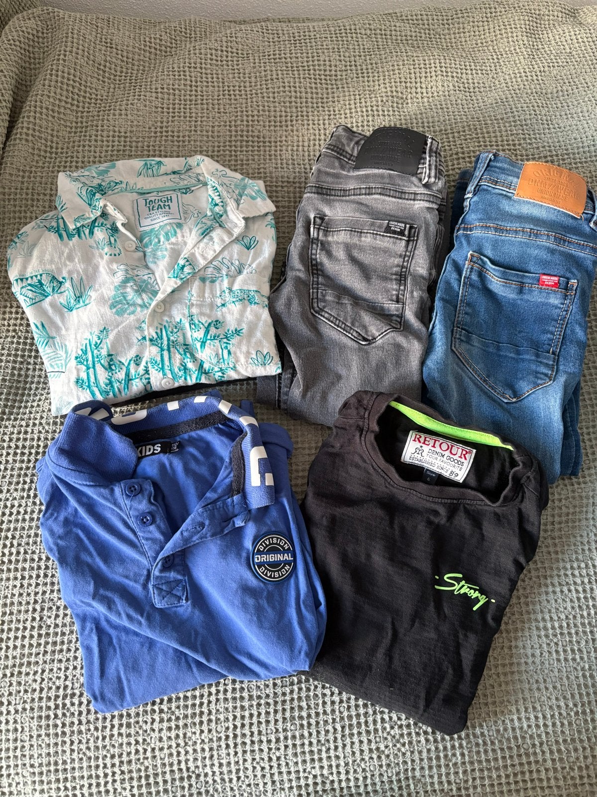 Bundel 6 jongens kleding maat 110/116, Ophalen of Verzenden, Gebruikt, Maat 110