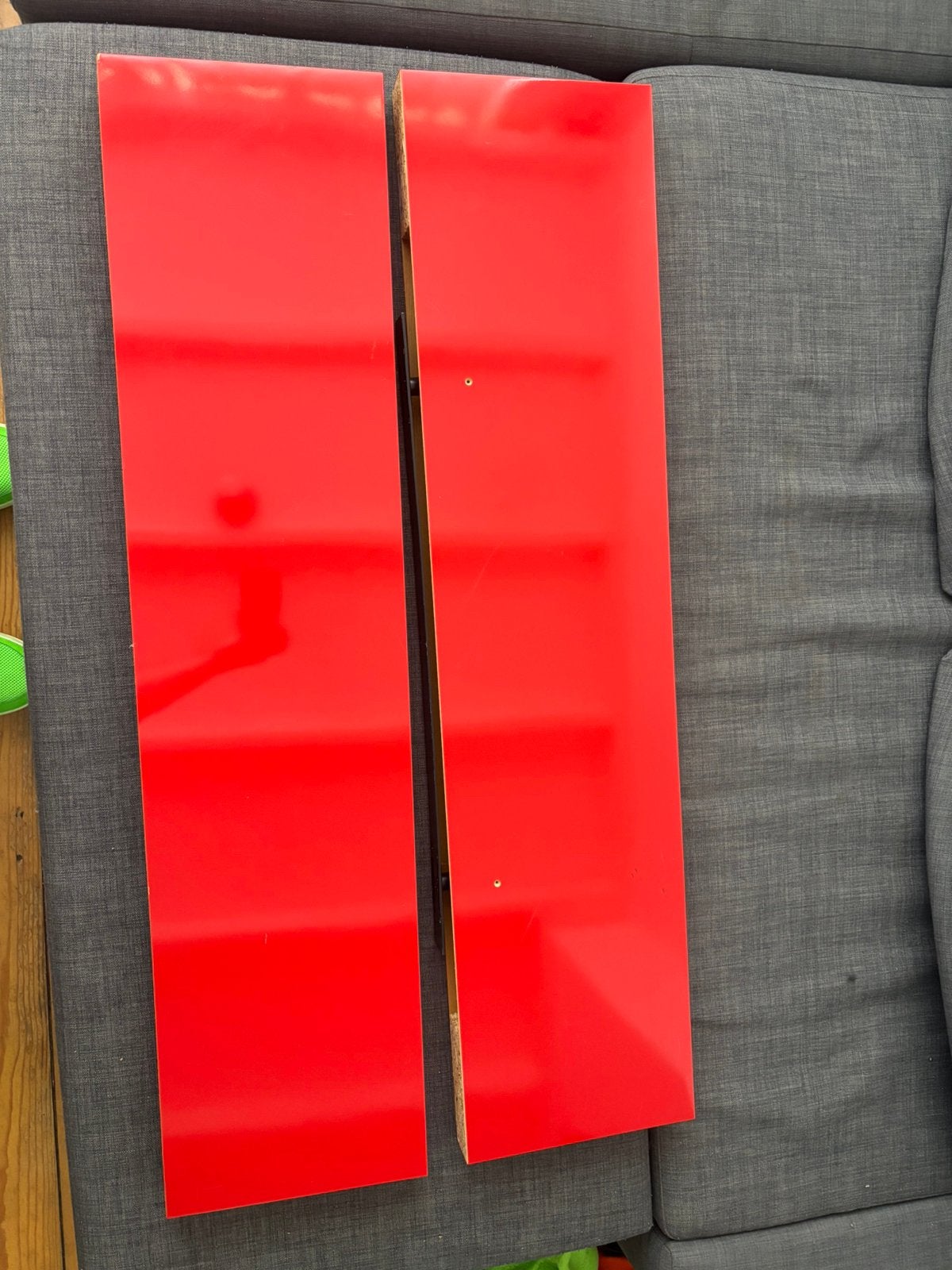 Wandplanken Rood LACK, Huis en Inrichting, Ophalen, Gebruikt, Ikea