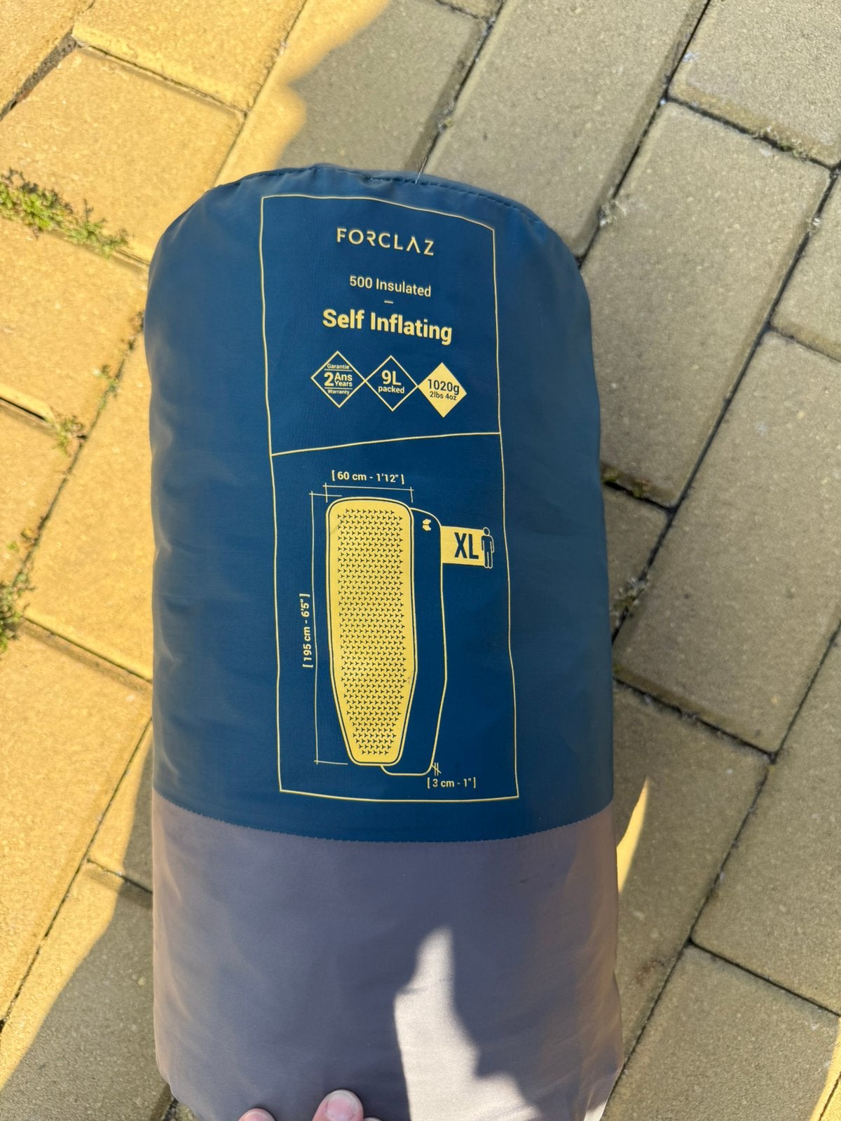 Forclaz slaapmat XL, Ophalen of Verzenden, Zo goed als nieuw, 1-persoons