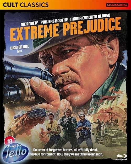 Blu-ray: Extreme Prejudice (1987 Nick Nolte, Powers Boothe), Ophalen of Verzenden, Nieuw in verpakking, Actie