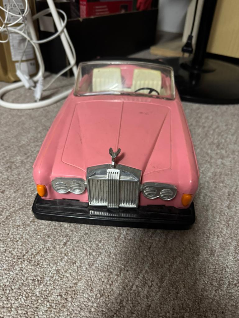 Roze barbie cabrio!, Ophalen of Verzenden, Gebruikt
