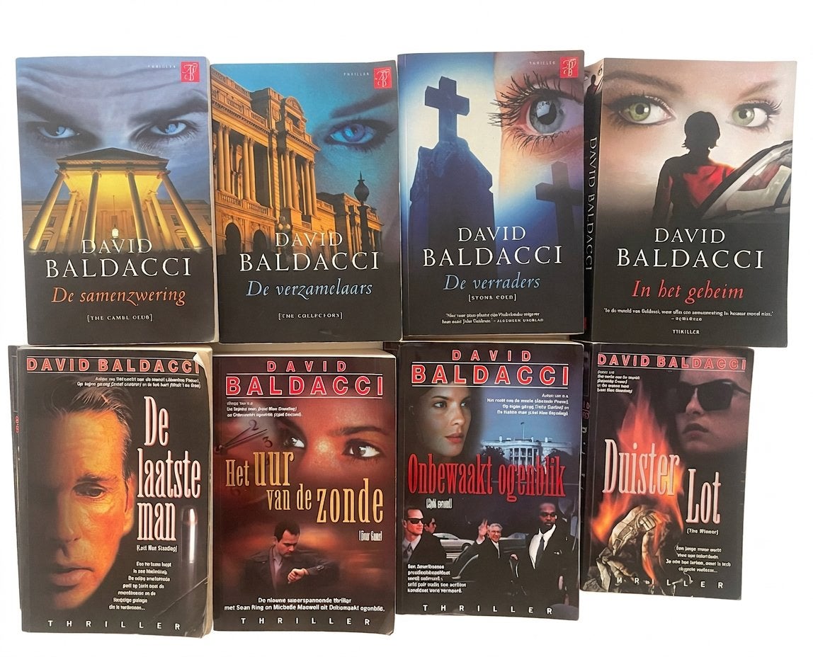 Boeken van David Baldacci slechts €1,95 per stuk!, Ophalen of Verzenden, Gelezen
