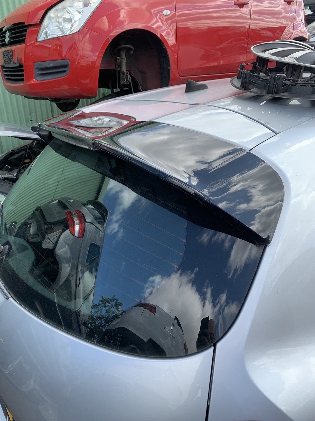 Spoiler peugeot 208 2013 tot 2019 9675181577 achterklep, Gebruikt, -, Ophalen of Verzenden, -