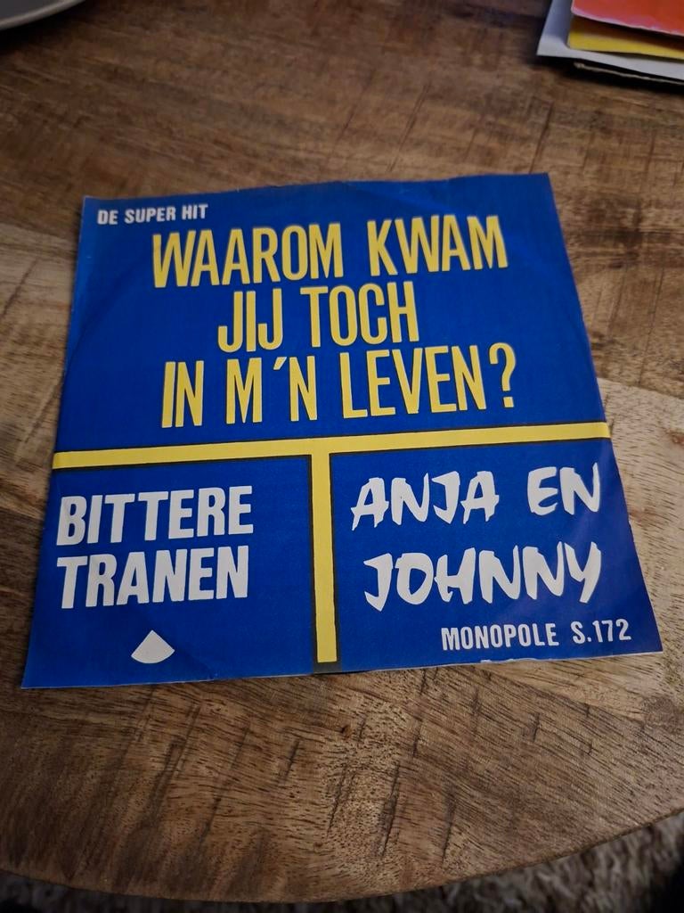Anja en Johnny  / waarom kwam jij toch in m'n leven?, Ophalen of Verzenden, Zo goed als nieuw, Nederlandstalig