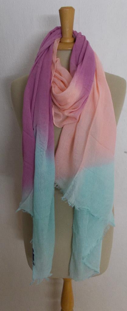Mooie zachte en soepele pastel tinten sjaal van Mexx, Kleding | Dames, Mutsen, Sjaals en Handschoenen, Verzenden, Zo goed als nieuw