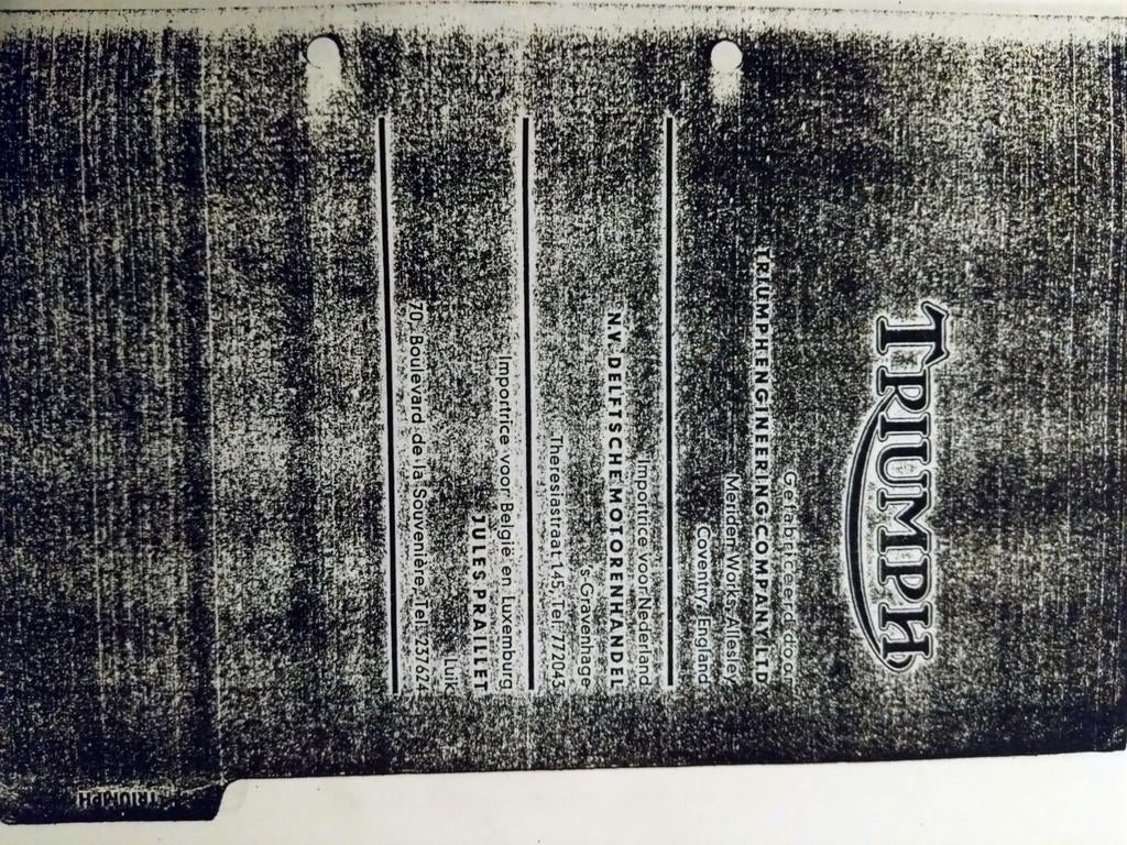 Werkplaatshandboek TRIUMPH, Motoren, Ophalen of Verzenden, Triumph