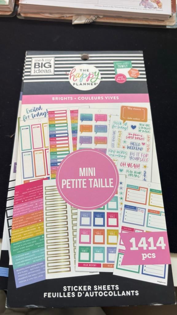 3 Happy Planner Sticker boekjes, Hobby en Vrije tijd, Stickers en Plaatjes, Gebruikt, Meerdere stickers, Ophalen of Verzenden