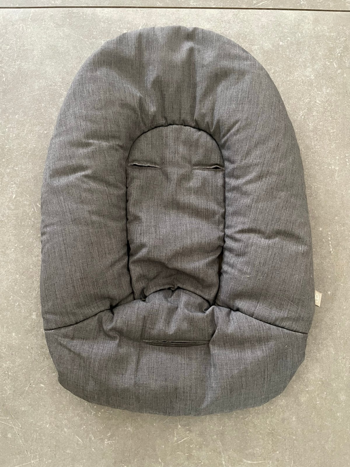 Stokke Steps Bouncer hoes grijs wit., Ophalen of Verzenden, Gebruikt