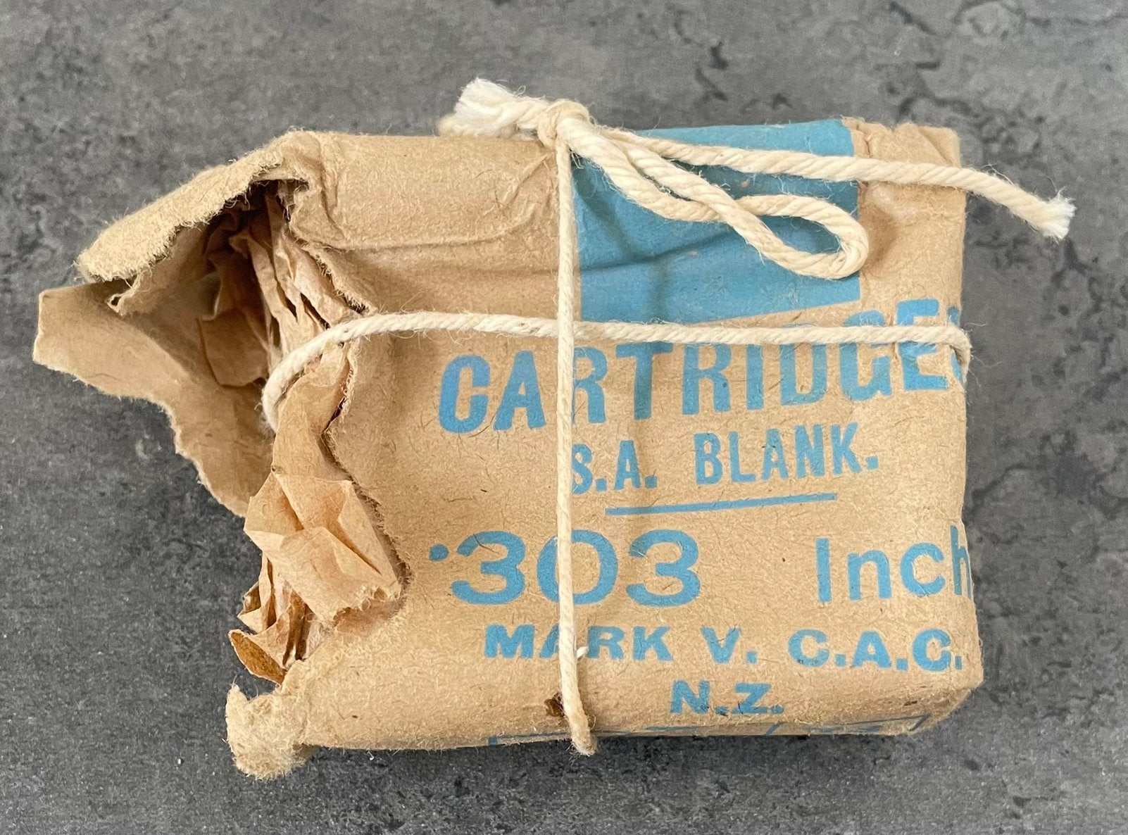 .303 blanks verpakking 1943 Nieuw-Zeeland, Verzamelen, Ophalen of Verzenden, Nederland