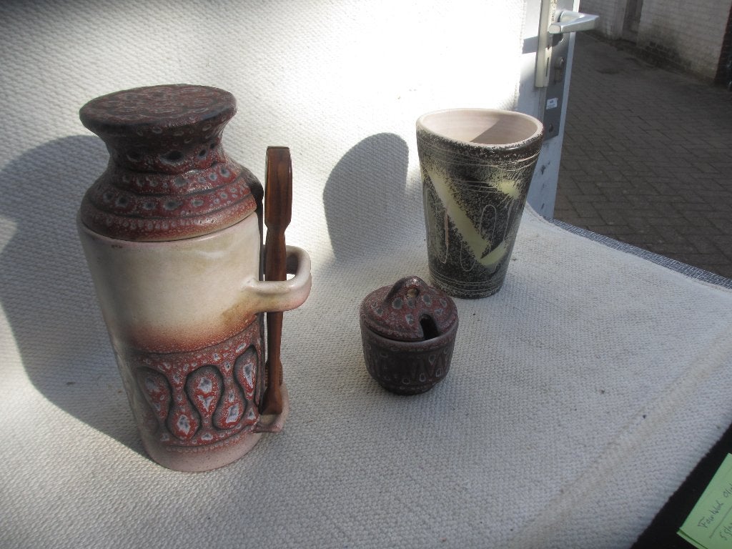 Diverse studio pottery Vallauris Jean Austruy jaren 50, Ophalen of Verzenden
