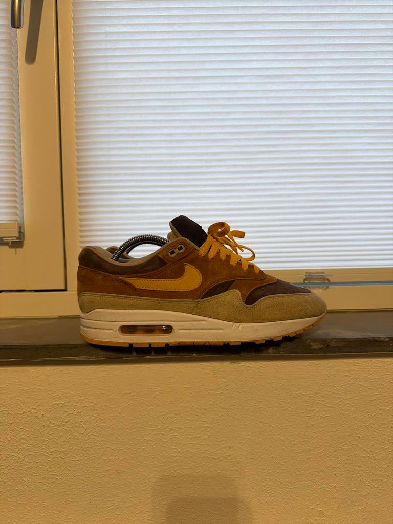 Nike Air Max 1 Duck 'Pecan' - Maat 44,5, Ophalen of Verzenden, Zo goed als nieuw