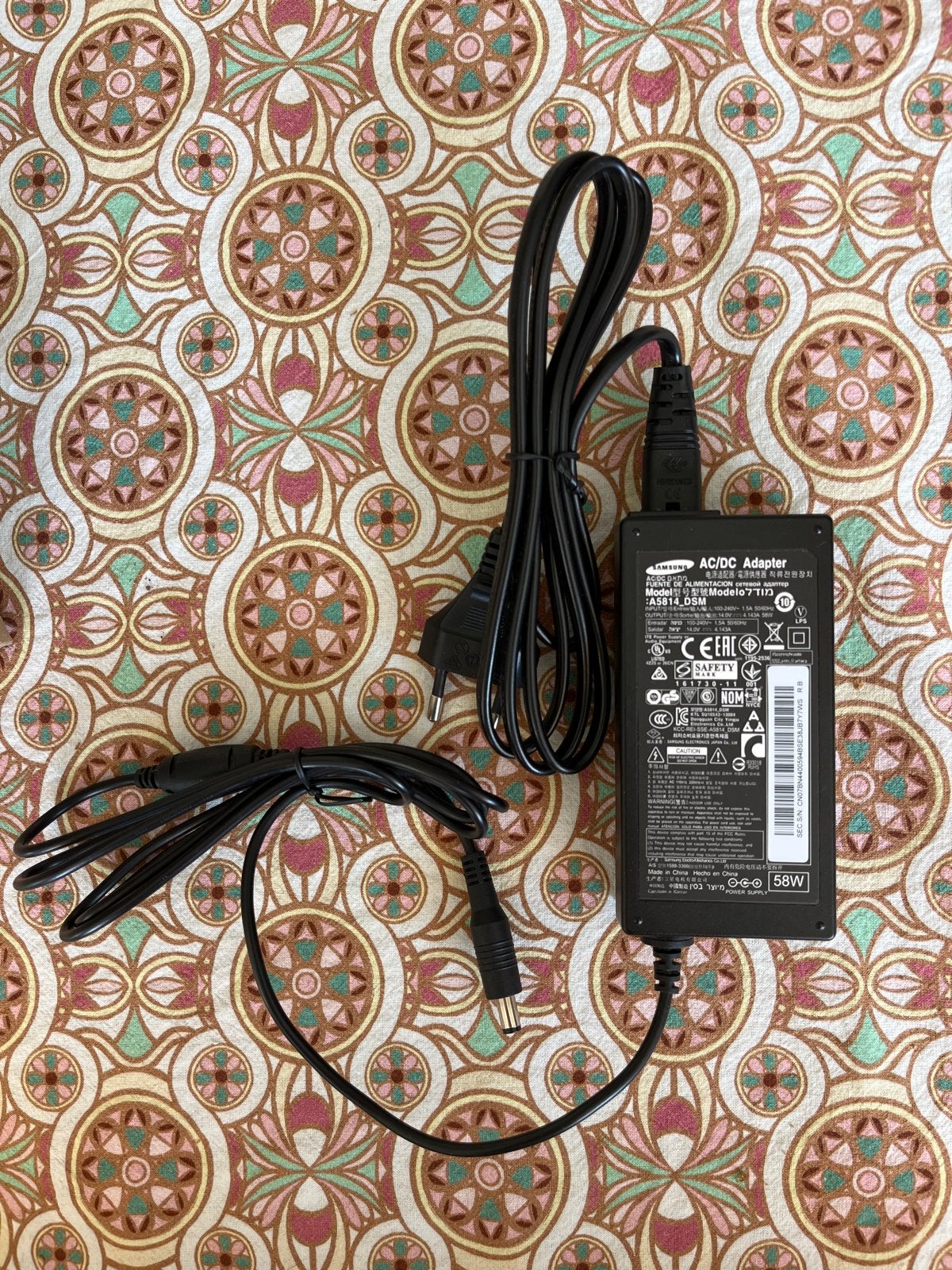 Samsung AC/DC Adapter 58W, Ophalen of Verzenden, Zo goed als nieuw