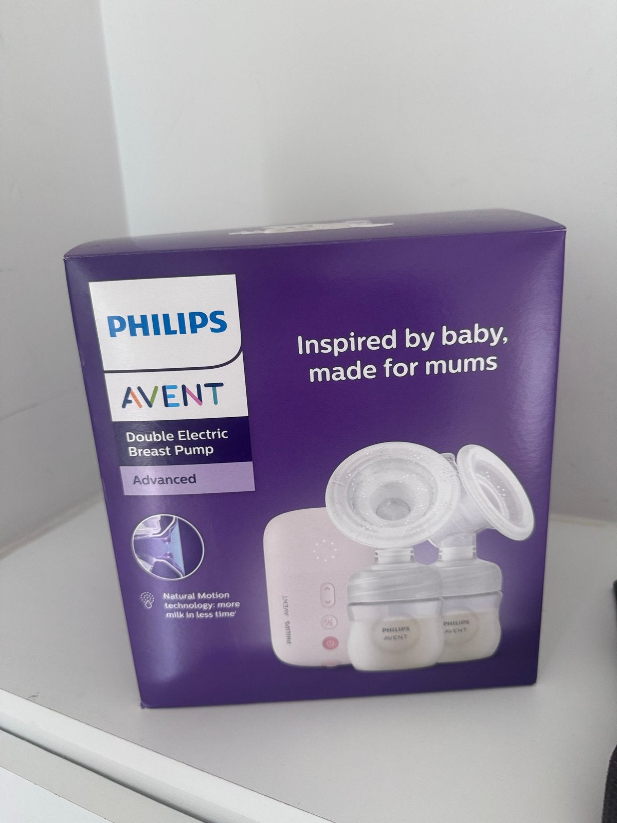 Philips Avent Dubbele Elektrische Borstkolf Advanced, Borstkolf, Philips Avent, Zo goed als nieuw, Ophalen
