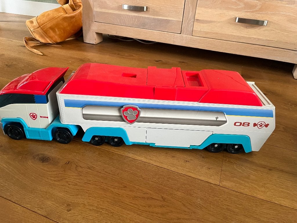 Paw patrol auto truck paw patroller, Ophalen, Gebruikt