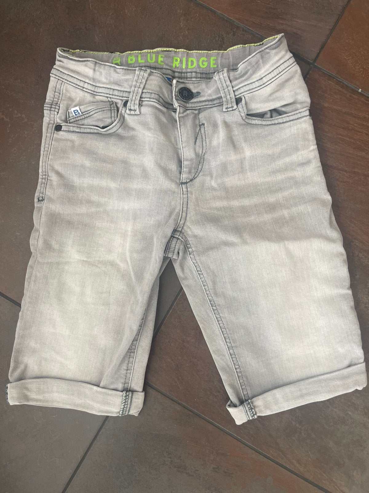 Blue ridge spijker short maat 140, Ophalen of Verzenden, Zo goed als nieuw, Jongen, Broek