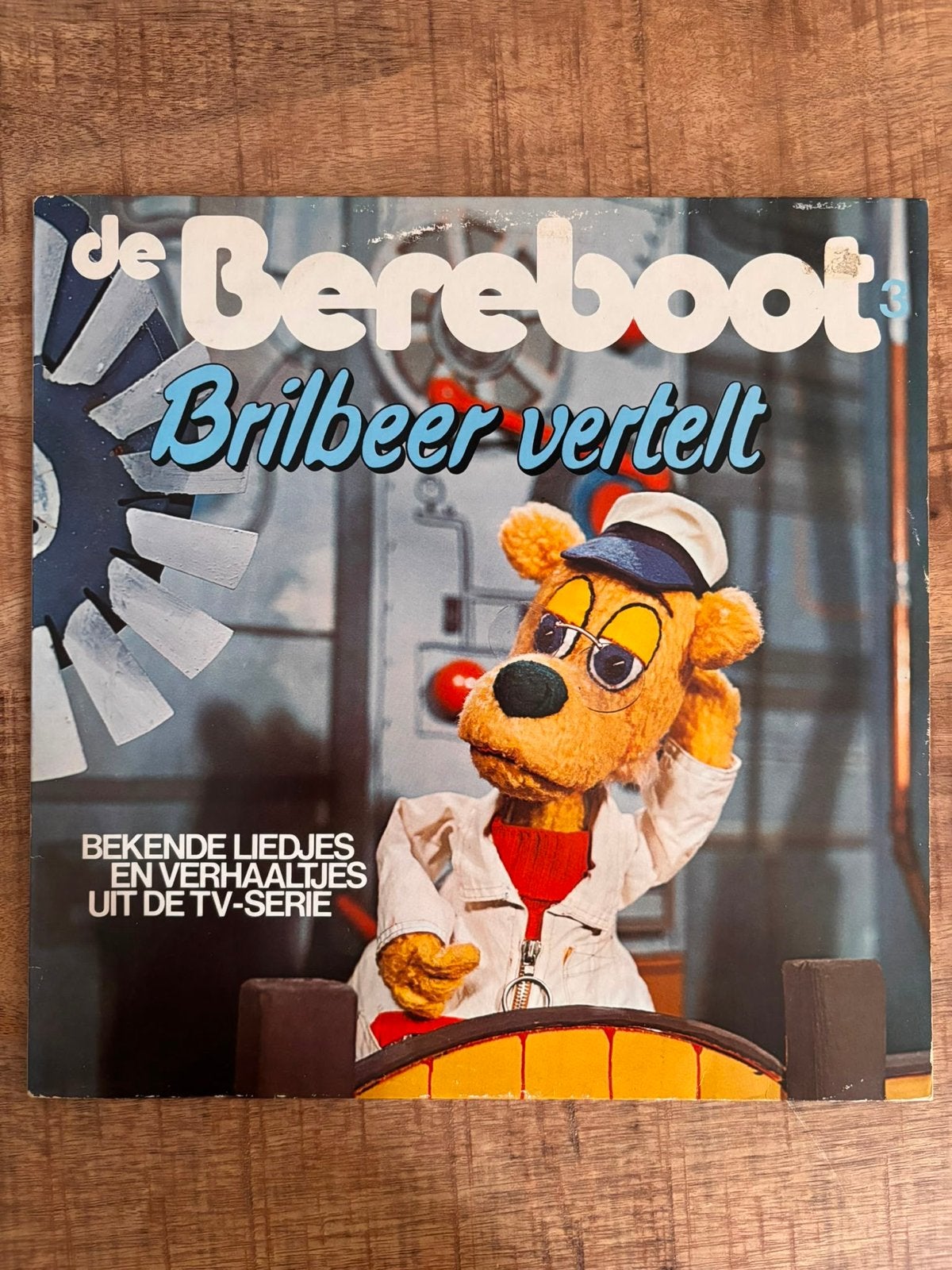 Lp De Bereboot - Brilbeer vertelt kinderliedjes en verhalen, LP, Gebruikt, Verzenden, 3 tot 5 jaar