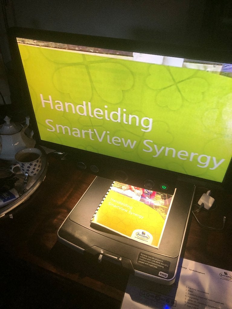 Smartview Synergy PI beeldschermloep, Hobby en Vrije tijd, Ophalen of Verzenden, Gebruikt, Vergrootglas of Loep