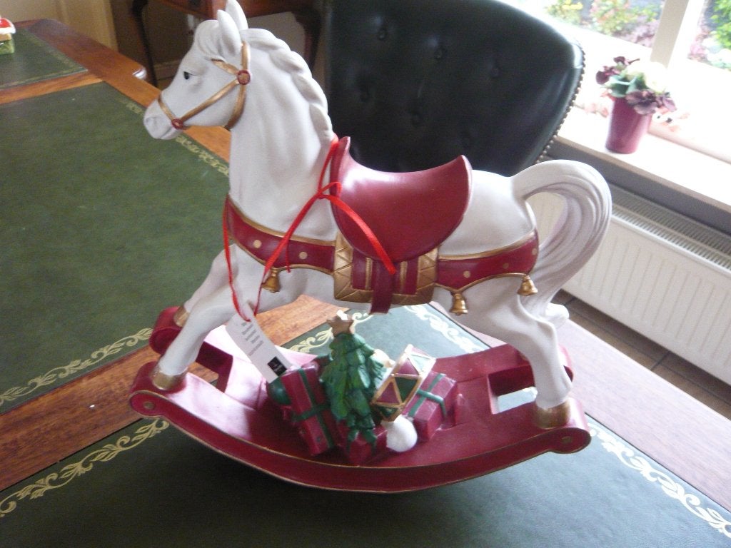 Villeroy & Boch Winter Collage accessoires Hobbelpaard 32cm, Diversen, Ophalen of Verzenden, Nieuw