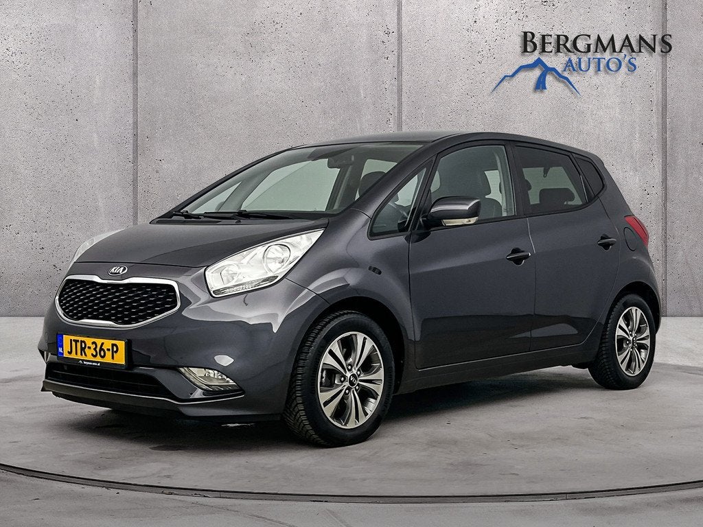 Kia Venga - 1.6 CVVT DynamicPLusLine // CAMERA // (bj 2017), 15 km/l, Gebruikt, 4 cilinders, Leder en Stof