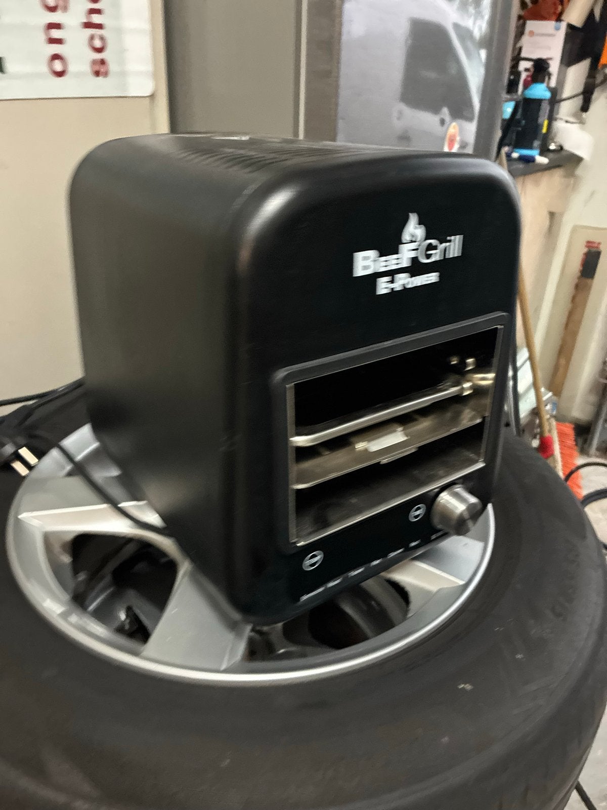 Beef Grill E-Power Oven - Zo goed als nieuw, Minder dan 45 cm, Overige merken, Hete lucht, Ophalen of Verzenden