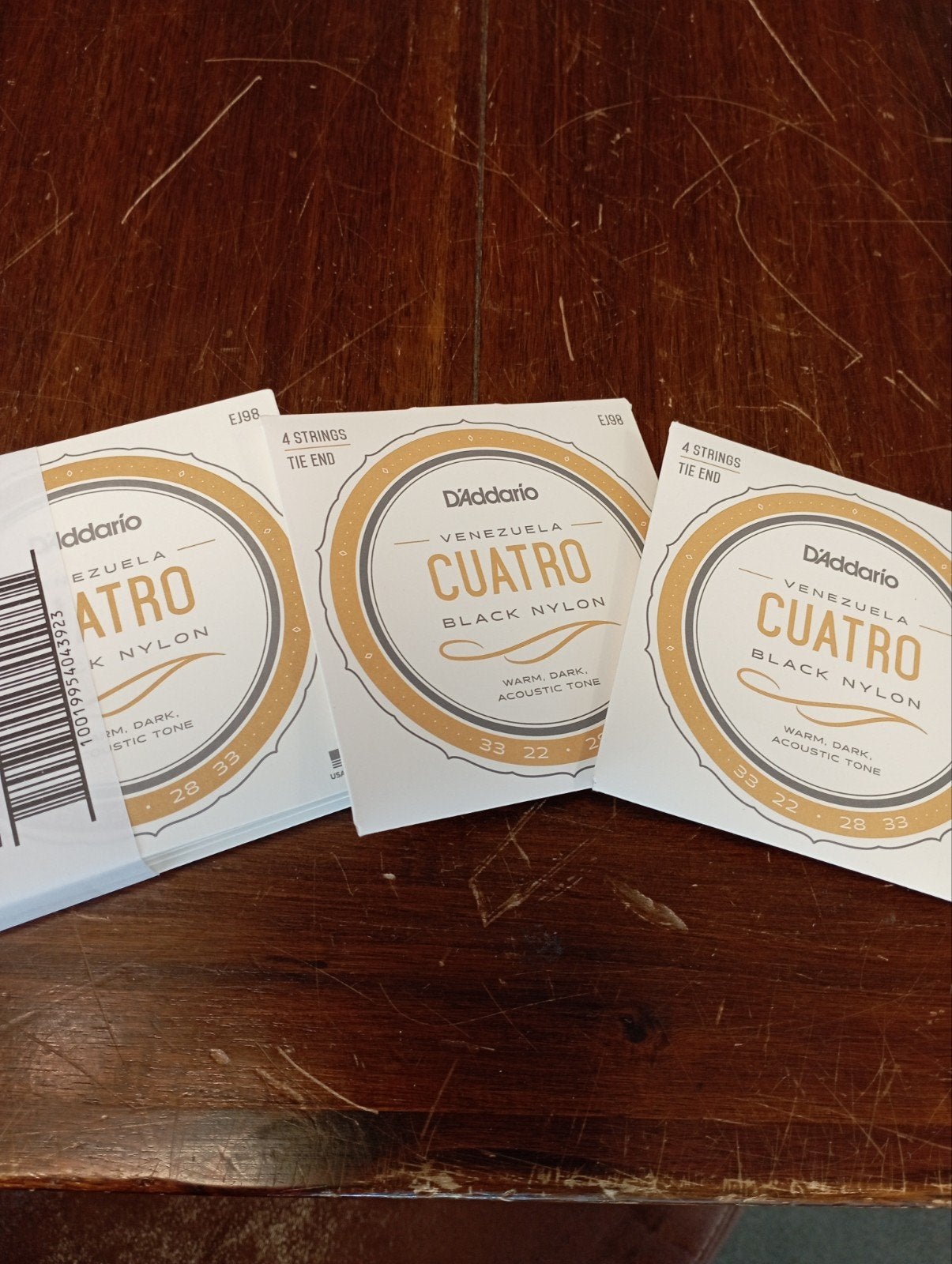 D'addario EJ 98 Cuatro snaren, Ophalen of Verzenden, Nieuw