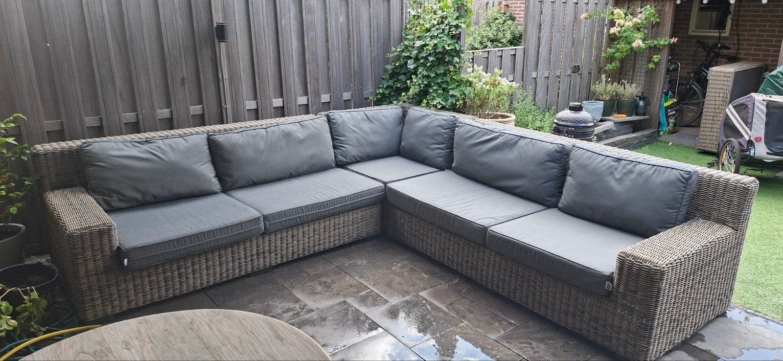 Luxe Wicker Loungeset B7 Club Collection, Tuin en Terras, Ophalen, Wicker