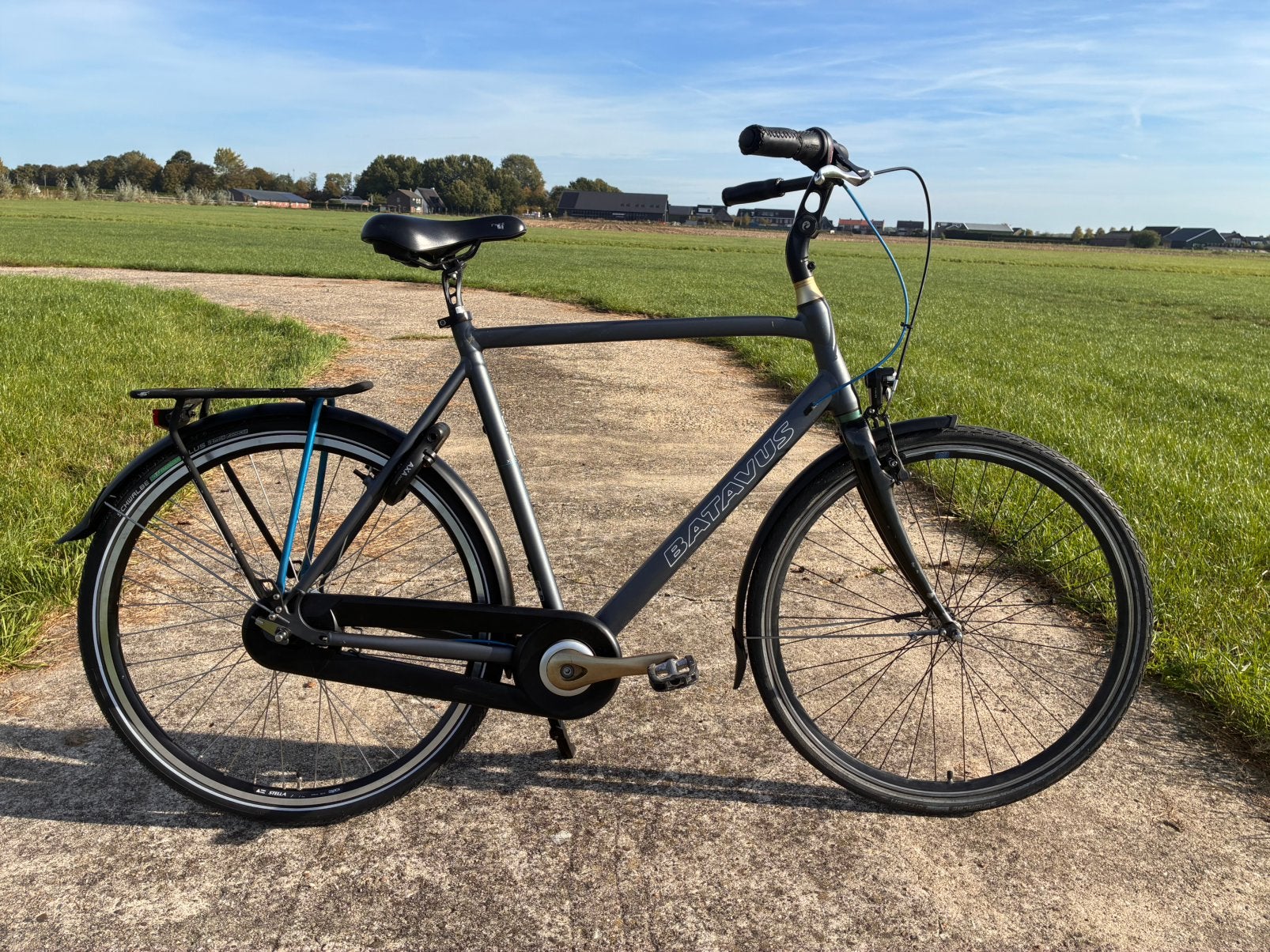 Batavus heren fiets, Terugtraprem, Versnellingen, Batavus, Ophalen of Verzenden