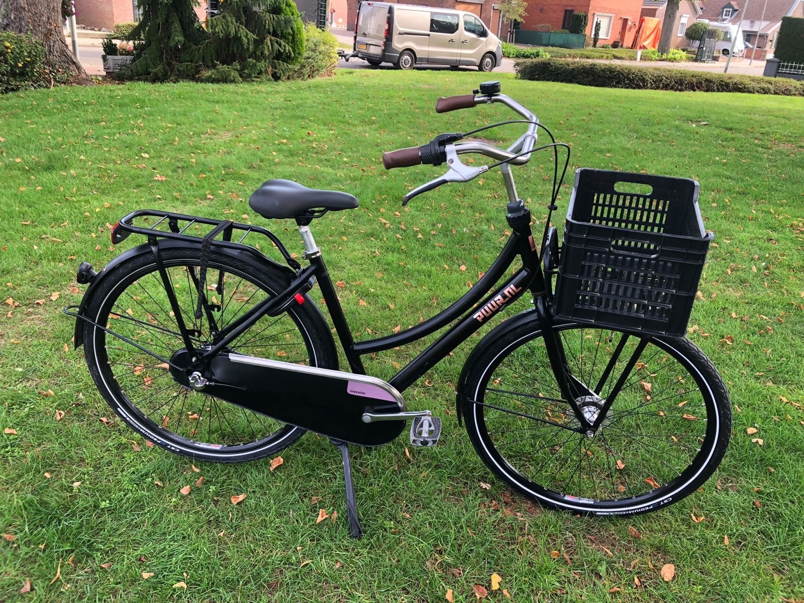 Gazelle meisjesfiets 28 inch, 3 versnellingen, Gebruikt, Velgrem, Versnellingen, Ophalen
