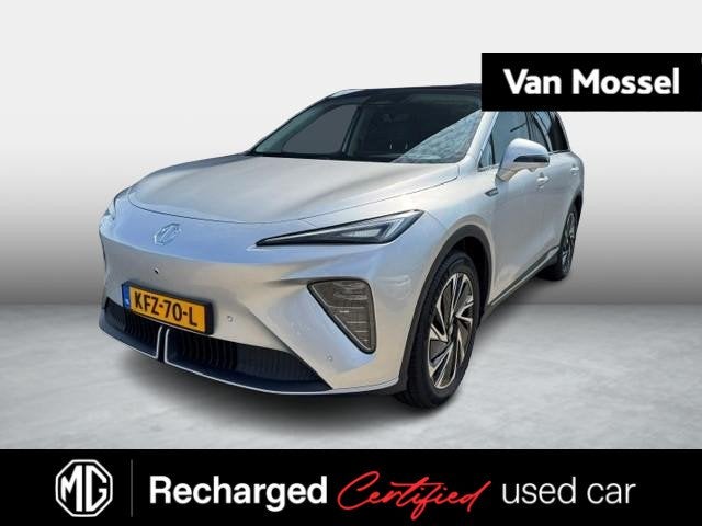 MG MGS6 EV Luxury 2WD 77 kWh | 1-EIG. | WLTP 530 KM | Navi |, Auto's, 12 maanden, Achterwielaandrijving, Zilver of Grijs, 1500 kg