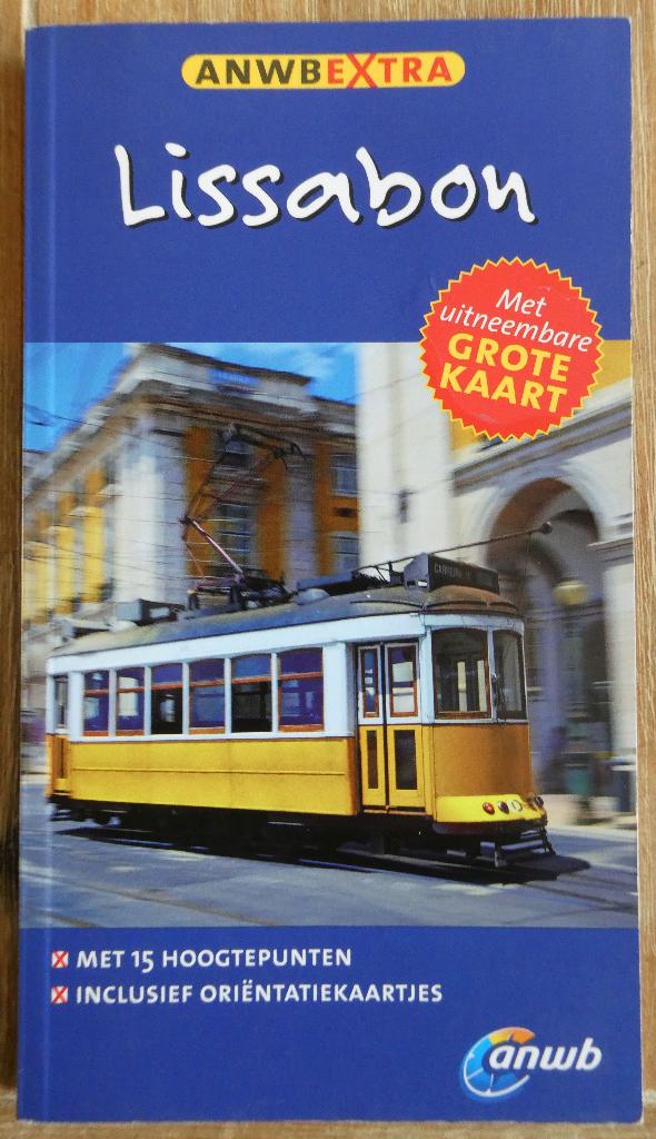 ANWB Extra Reisgids Lissabon - Portugal, ANWB, Europa, Ophalen of Verzenden, Zo goed als nieuw