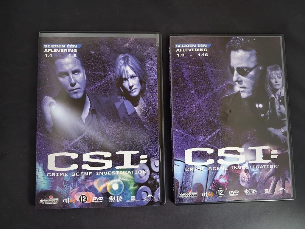 CSI: Seizoen 1 (1.1 - 1.15), Vanaf 12 jaar, Verzenden, Zo goed als nieuw, Actie en Avontuur