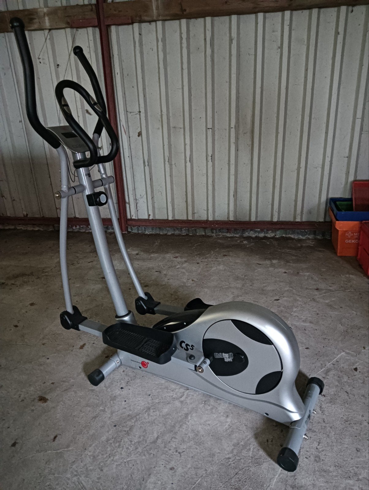 Christopeit Sport Crosstrainer CS5  incl. gebruiksaanwijzing, Ophalen, Benen, Gebruikt, Crosstrainer