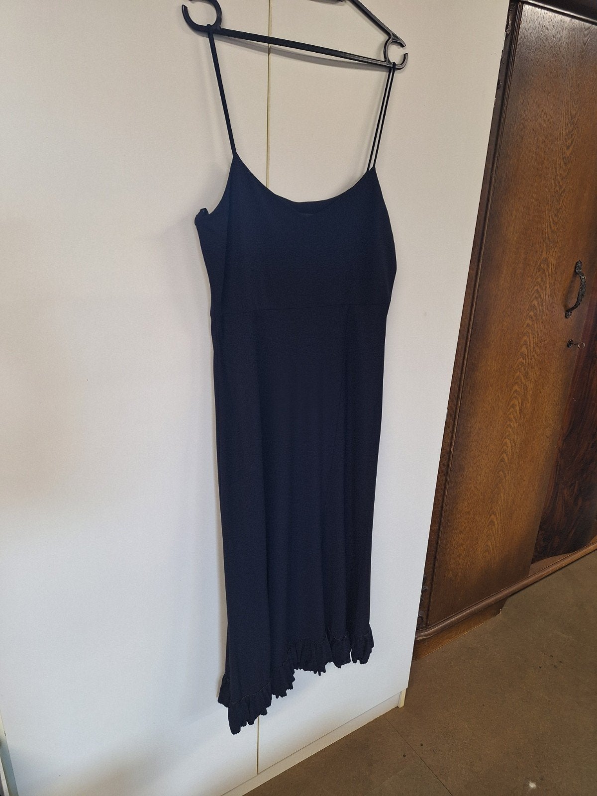 DKNY Zwarte Jurk Maat L, DKNY, Ophalen of Verzenden, Maat 42/44 (L), Zwart