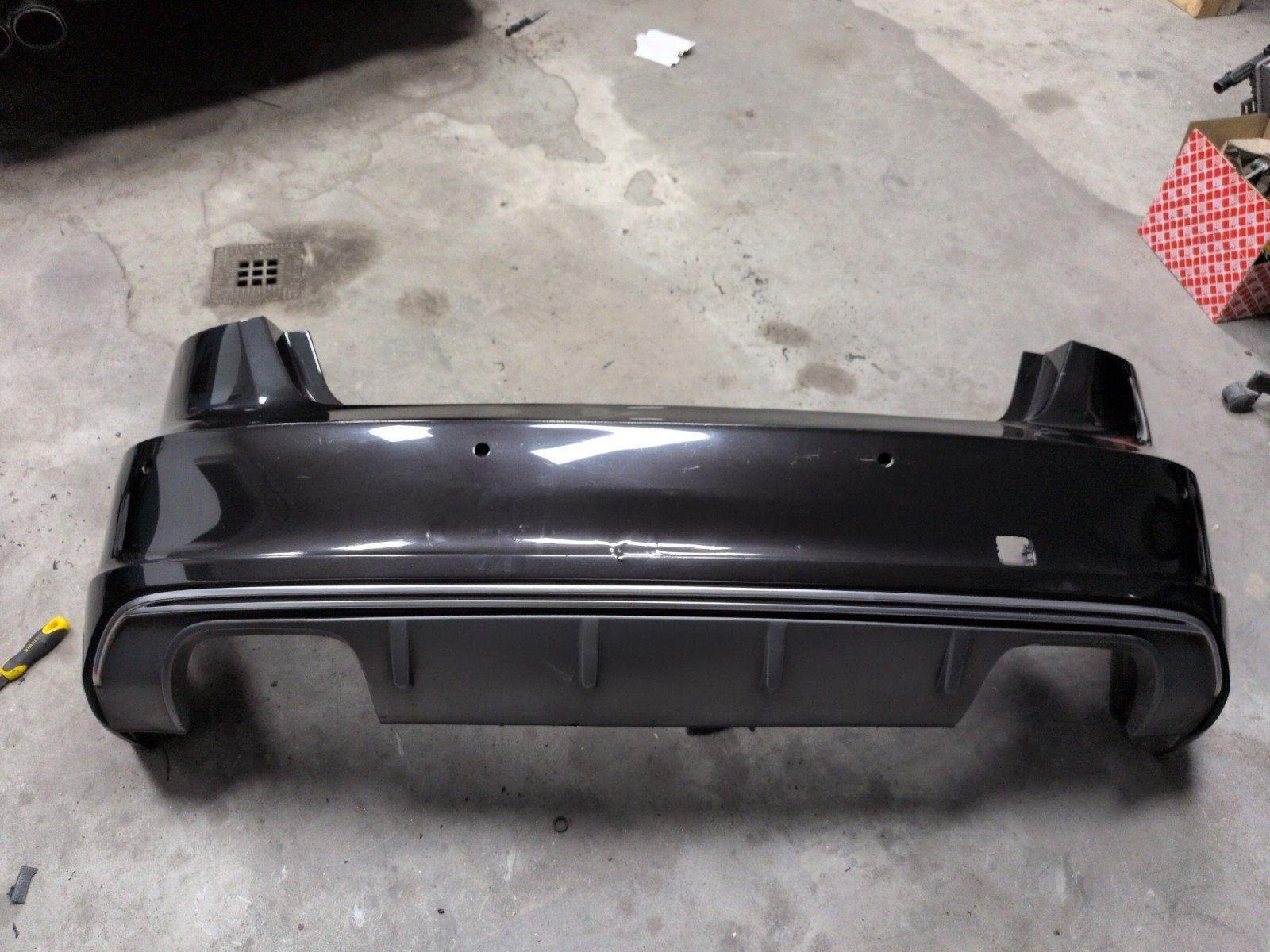 Achterbumper Audi S3 2013-2017 - Gebruikt, Ophalen, Gebruikt, Audi, Achter