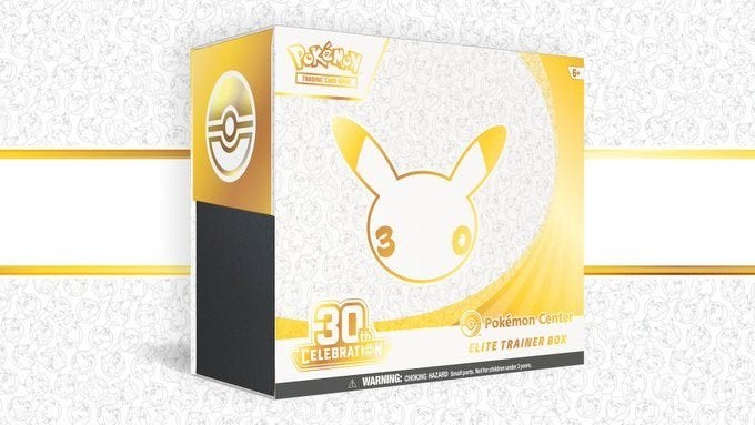 Pokemon Center 30th Celebration Elite Trainer Box PRE ORDER, Hobby en Vrije tijd, Verzamelkaartspellen | Pokémon, Ophalen, Nieuw