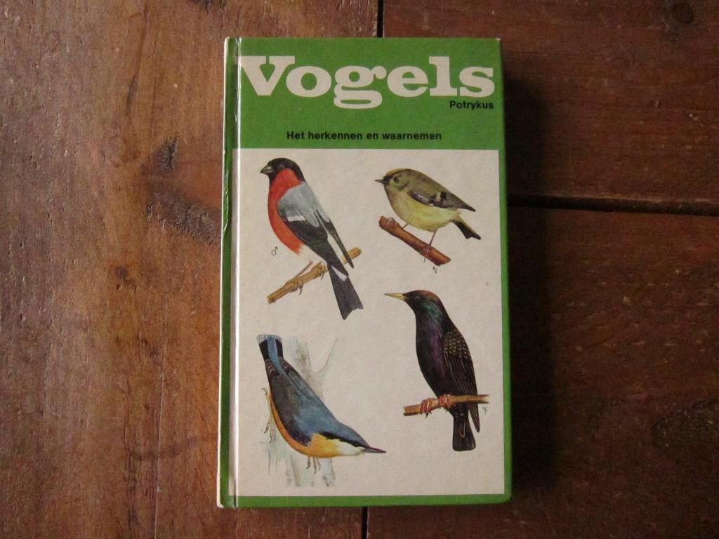 Vintage boek met vogelafbeeldingen - leuk voor fussycut, Ophalen of Verzenden, Gebruikt, Album of Boek, Overige merken