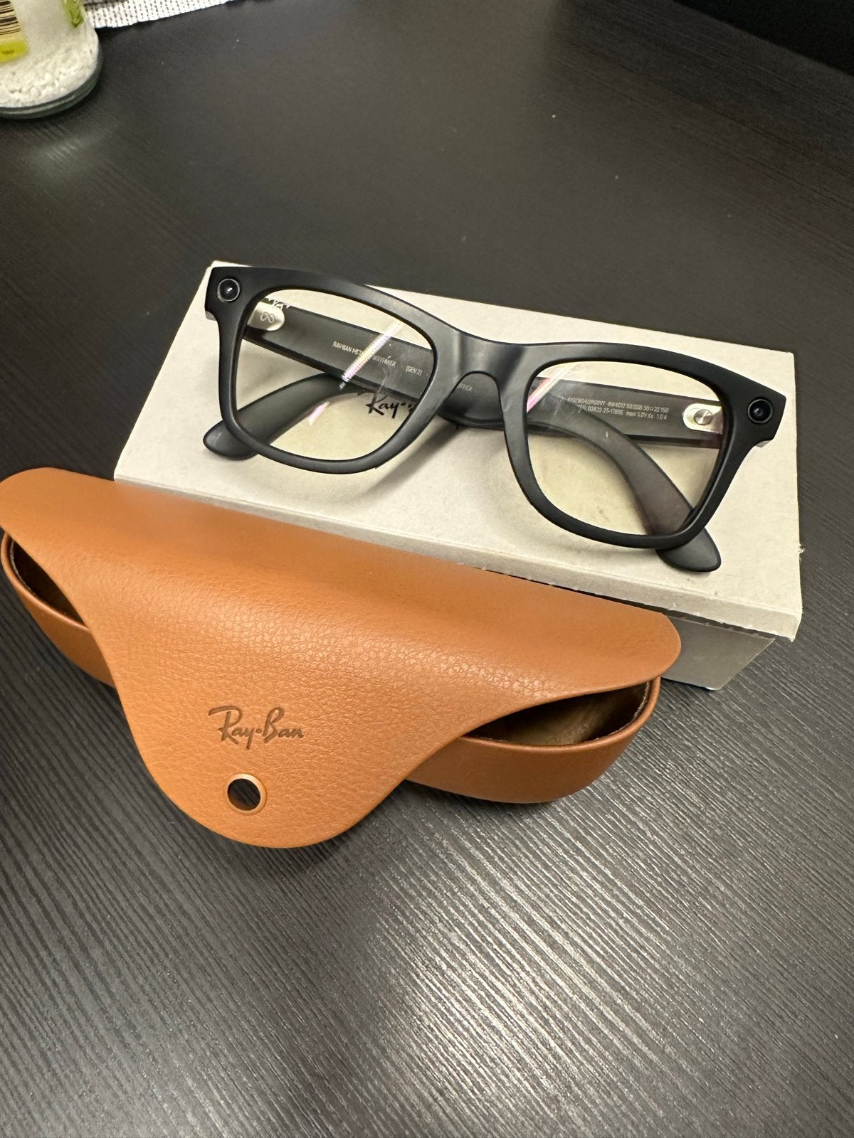 Ray-Ban Meta Wayfarer Gen 2 Smartbril - Mat Zwart, Zwart, Ophalen of Verzenden, Zo goed als nieuw, Ray-Ban