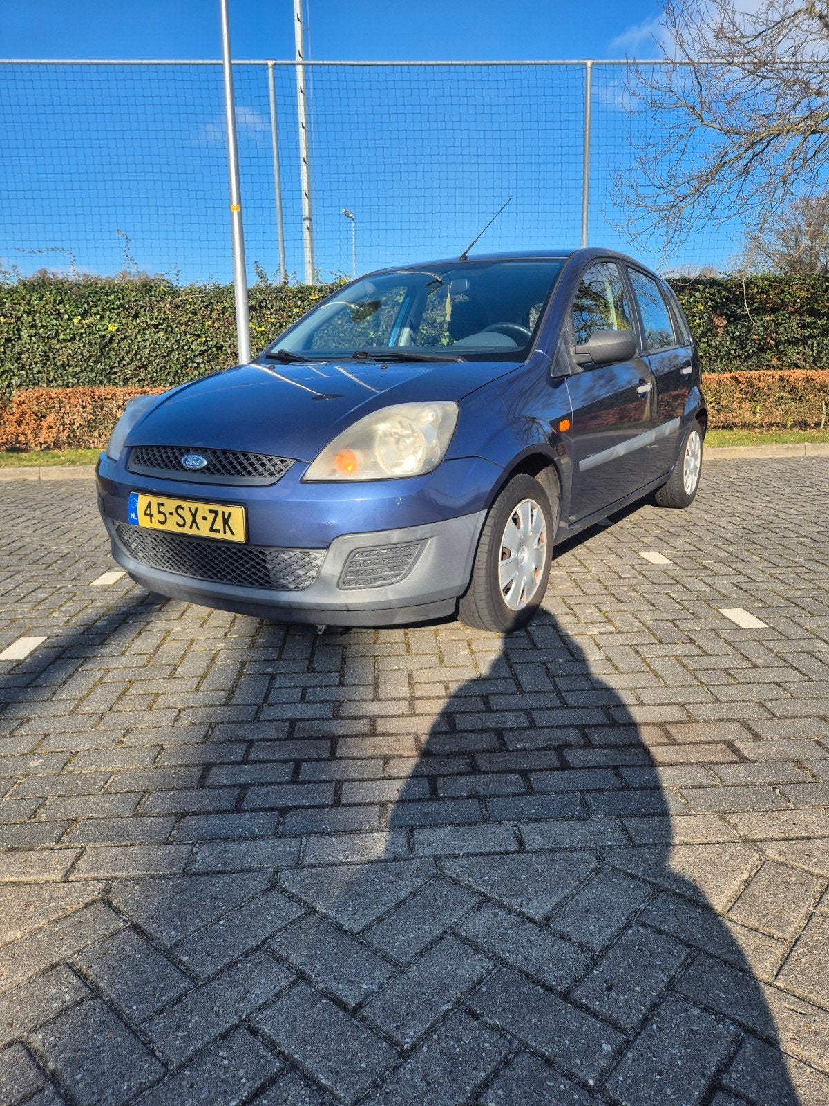 Ford Fiësta 1.4 Tdci 5DR 2006 Blauw, Voorwielaandrijving, Stof, 750 kg, 4 cilinders