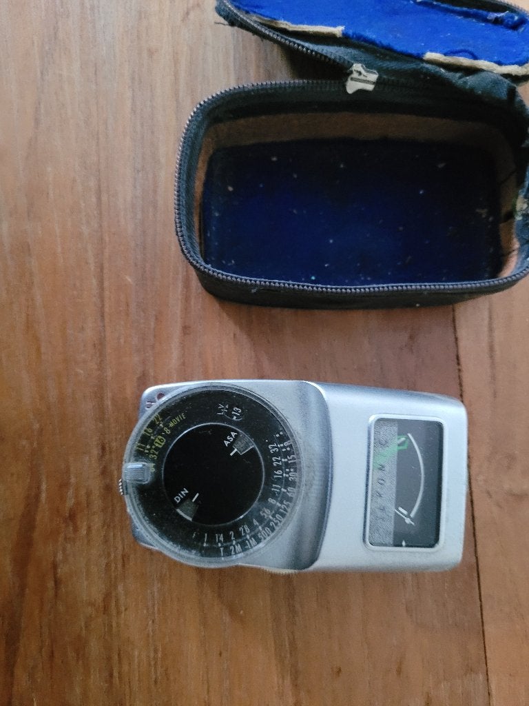 vintage seconic auto lumi lichtmeter, Ophalen of Verzenden, Gebruikt