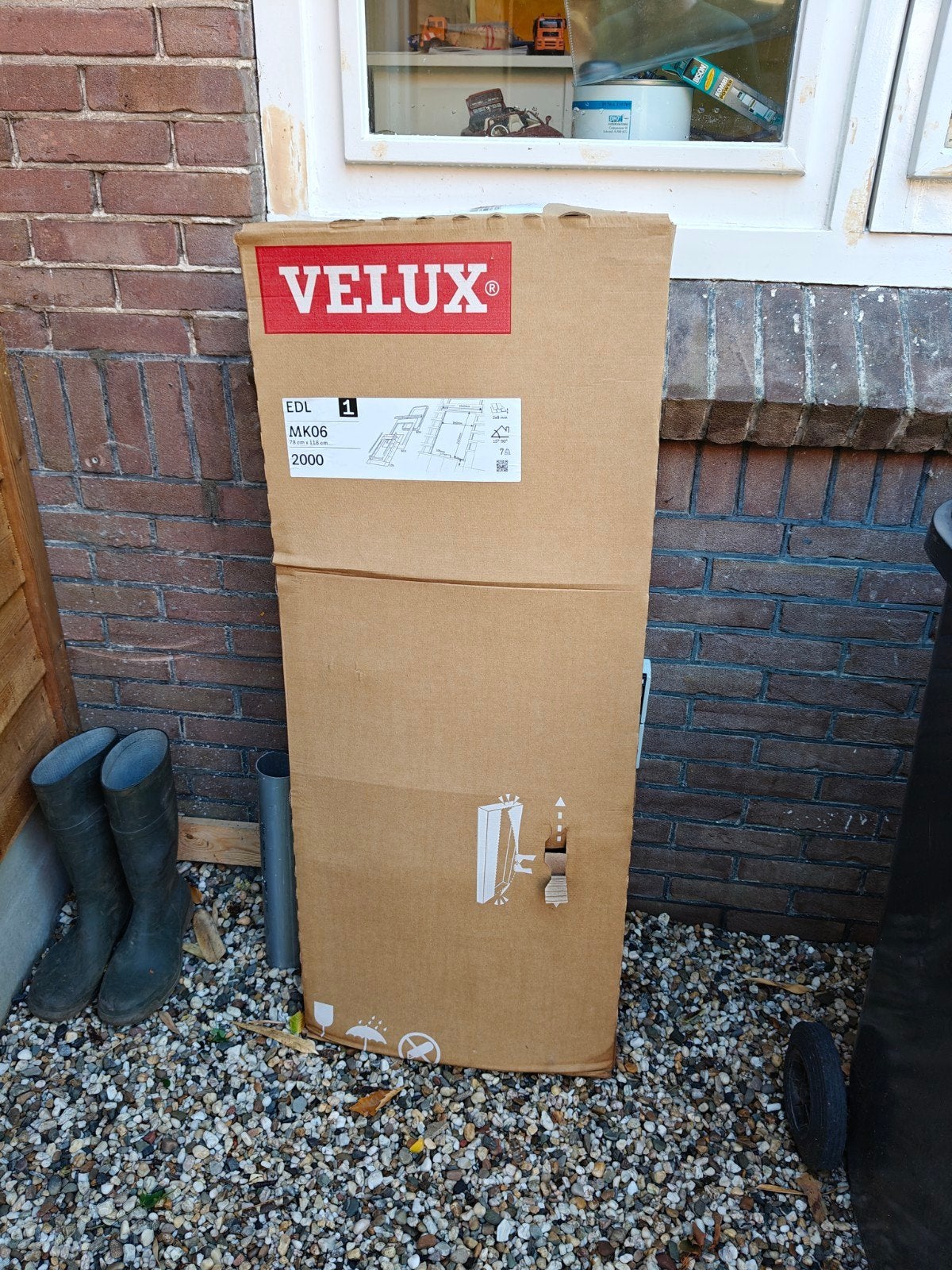 Nieuw gootstuk Velux EDL MK06, Ophalen, Minder dan 80 cm, 80 tot 120 cm, Nieuw