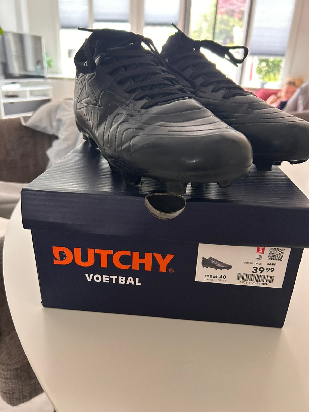 Zo goed als nieuwe voetbalschoenen maat 40, Ophalen, Maat XS of kleiner, Schoenen, Zo goed als nieuw
