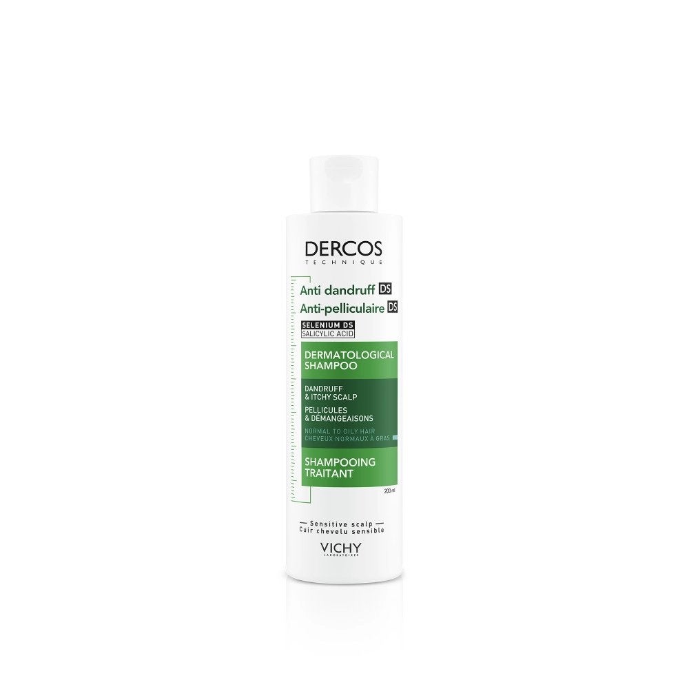 Vichy Dercos Anti-RoosShampoo Normaal/Vet haar 200ml, Verzenden, Nieuw, Shampoo of Conditioner