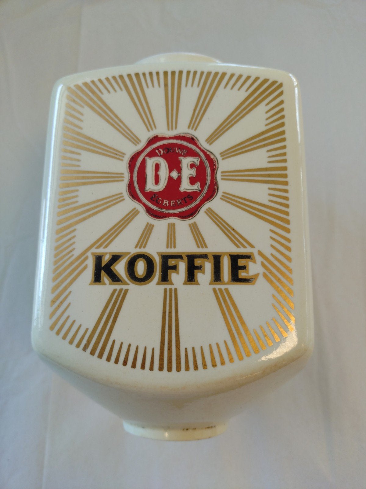 Vintage Douwe Egberts Koffie voorraadpot, Ophalen of Verzenden