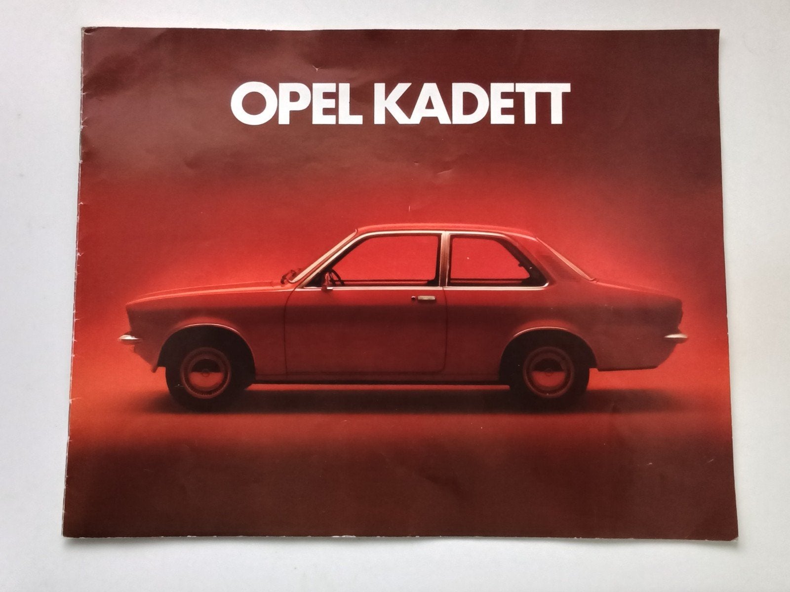 Folder Opel Kadett 1973 ., Ophalen of Verzenden, Opel