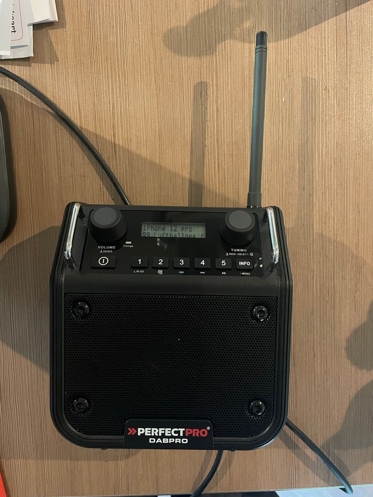 Perfectpro DABPRO Bouwradio - nieuw, Ophalen of Verzenden, Nieuw, Bouwradio