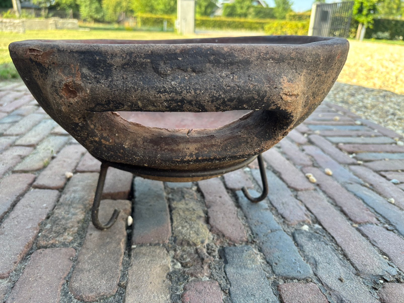 STENEN VUURSCHAAL, Gebruikt, ., Ophalen of Verzenden, Onbekend