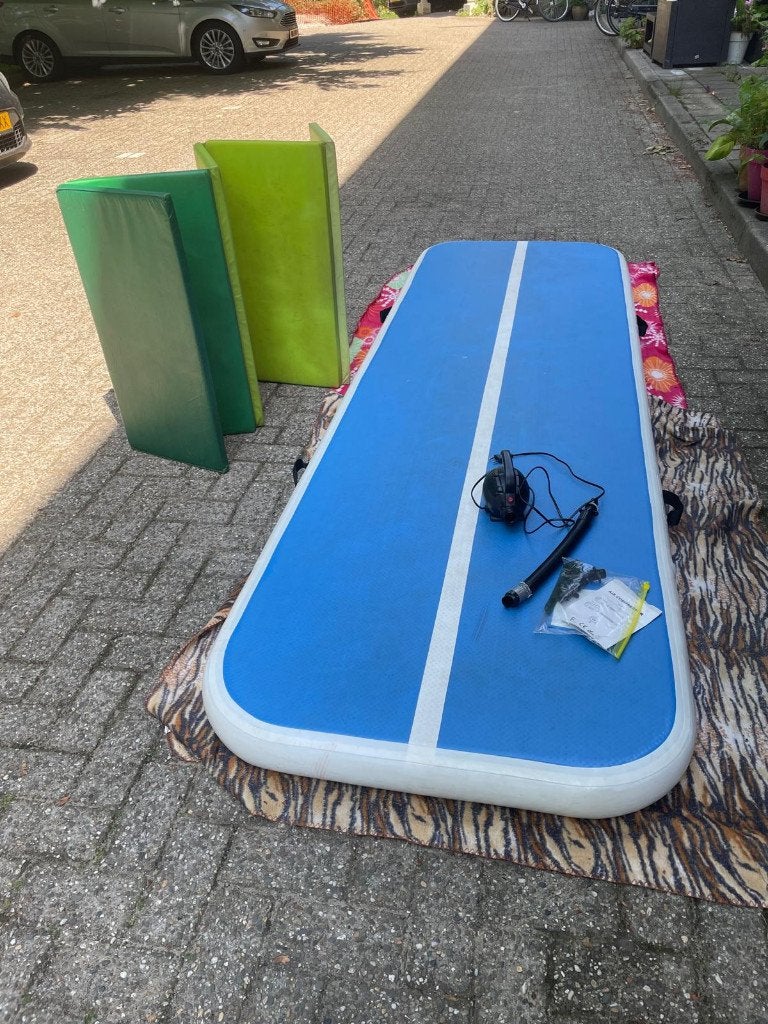 Airtrack 3x1, Ophalen, Gebruikt, Kindermaat 122 t/m 140, Blauw