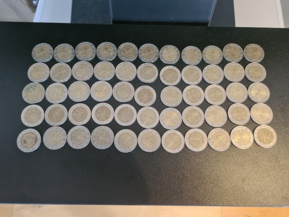 55x Zeldzame Franse 2 Euro Munten uit 1999, Postzegels en Munten, Munten | Europa | Euromunten, Losse munt, 2 euro, Frankrijk