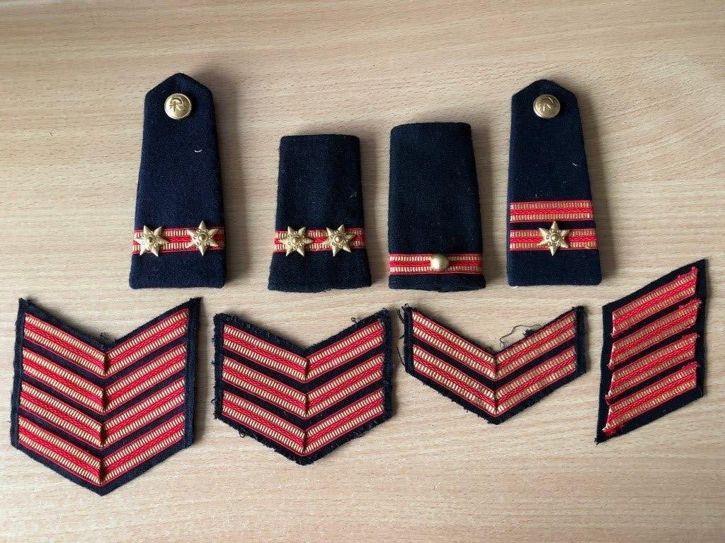 Emblemen, brandweer uniform, rangonderscheidingen, Ophalen of Verzenden, Overige soorten, Nederland, Embleem of Badge