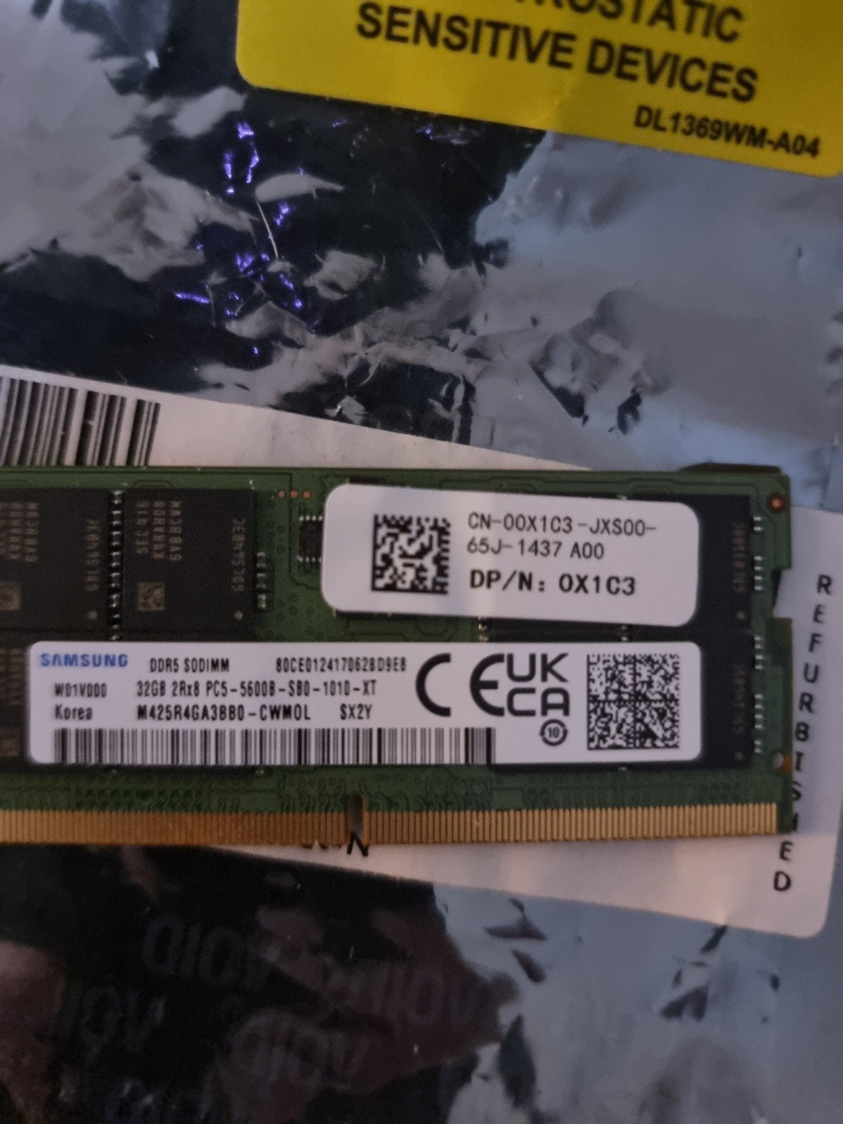 Samsung M425R4GA3BB0-CQK geheugenmodule 32 GB pc5,5600, 32 GB, Nieuw, Ophalen of Verzenden, DDR5